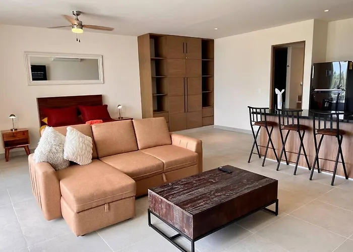 ¡your Oasis By The Beach! Loft In Santamar Apartment *