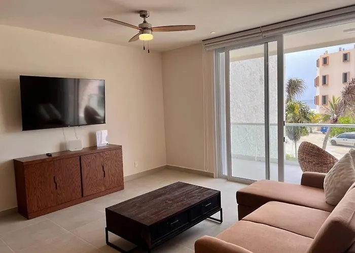 ¡your Oasis By The Beach! Loft In Santamar Apartment *