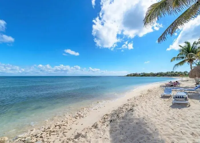 ¡your Oasis By The Beach! Loft In Santamar Apartment Akumal