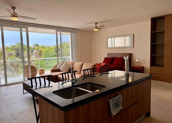 ¡your Oasis By The Beach! Loft In Santamar * Akumal